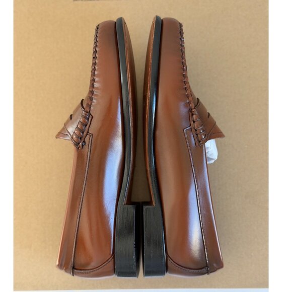 G.H. Bass Whitney Weejuns Penny Loafers in Cognac, Size 7 - Picture 3 of 10